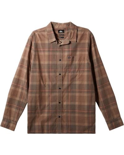 Quiksilver Oakenhead Corduroy Shirt Jacket - Brown