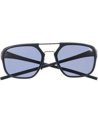 Tag Heuer Line 56mm Square Sport Sunglasses - Blue