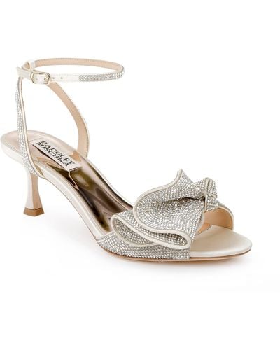 Badgley Mischka Remi Sandal - White