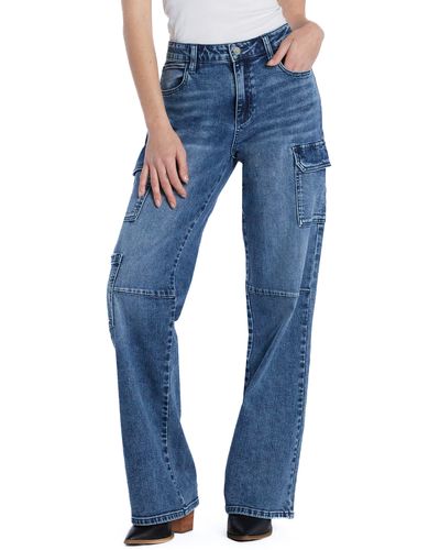 Women's Wash Lab Denim Wide-leg jeans from $112 | Lyst