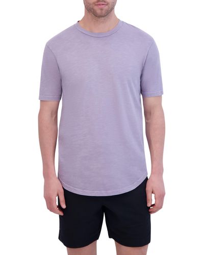 Goodlife Sunfaded Slub Cotton T-shirt - Purple