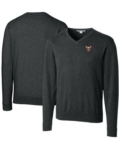 Cutter & Buck El Paso Chihuahuas Lakemont Tri-blend V-neck Pullover Sweater At Nordstrom - Black