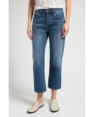 The Row Lesley Crop Jeans - Blue