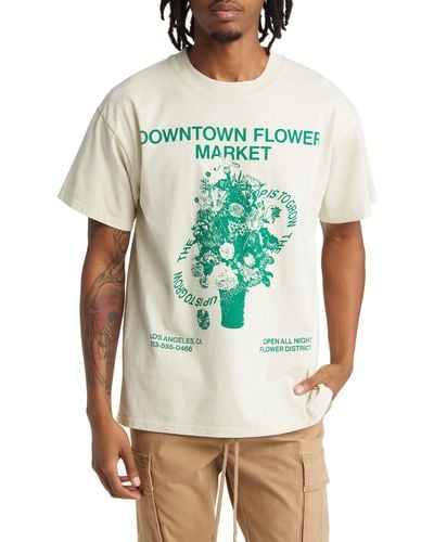 PacSun Flower Market Graphic T-shirt - Green