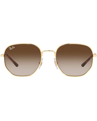 Ray-Ban 51mm Square Sunglasses - Brown