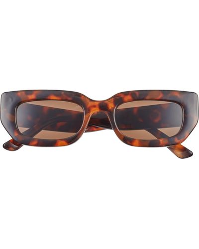 BP. Rectangular Sunglasses - Brown