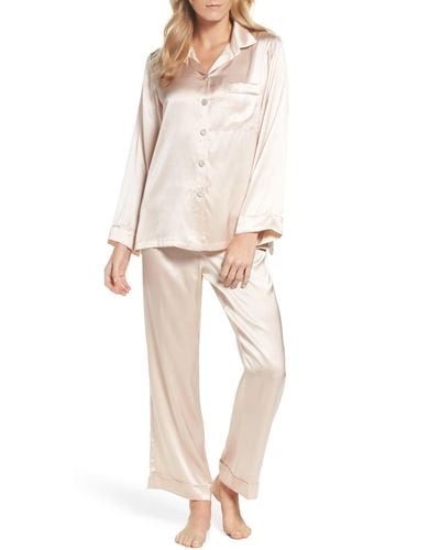 Papinelle Silk Pajamas - Natural
