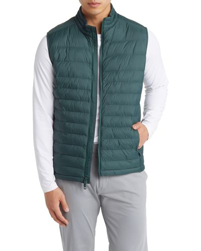 Peter Millar All Course Quilted Vest - Green