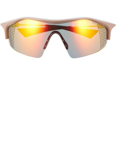 Dior 'xplorer M1u Shield Sunglasses - Yellow