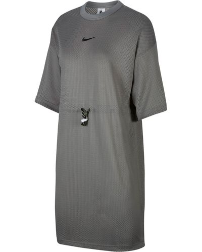 Nike Lab Collection Mesh Dress - Gray