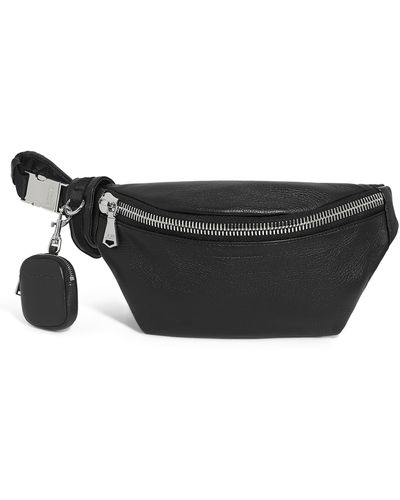 Aimee Kestenberg Leather Belt Bag - Black