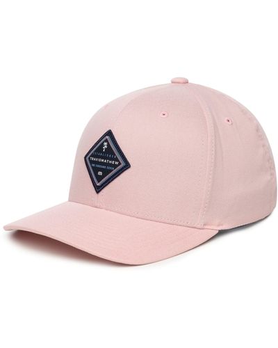 Travis Mathew Fern Grotto Snapback Baseball Cap - Pink