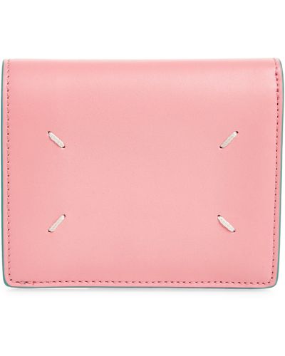 Maison Margiela Clip 2 Bifold Wallet - Pink