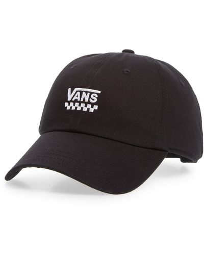 Vans Court Side Baseball Cap - Black