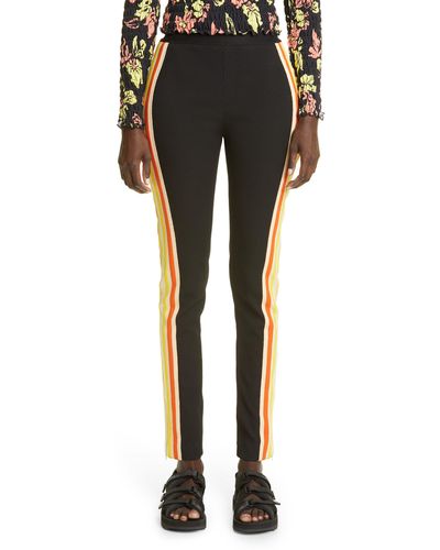 MERYLL ROGGE Side Stripe Pants - Black