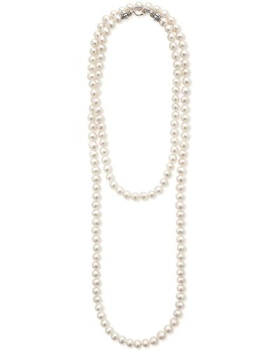 Lagos Luna Freshwater Pearl Necklace - White