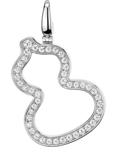Qeelin Qulu Diamond Pendant - Metallic