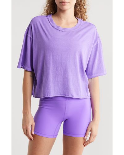 Fp Movement Inspire Cotton T-shirt - Purple
