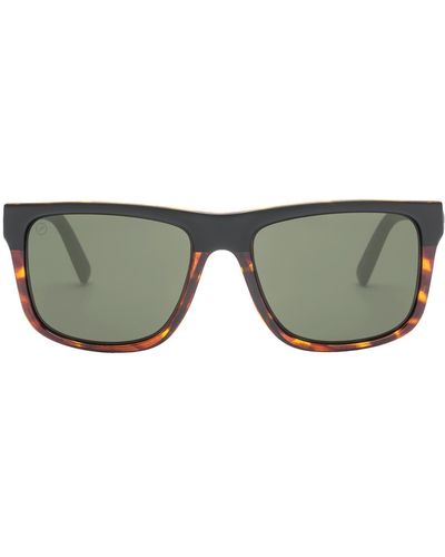 Electric Swingarm Xl 59mm Flat Top Polarized Sunglasses - Multicolor