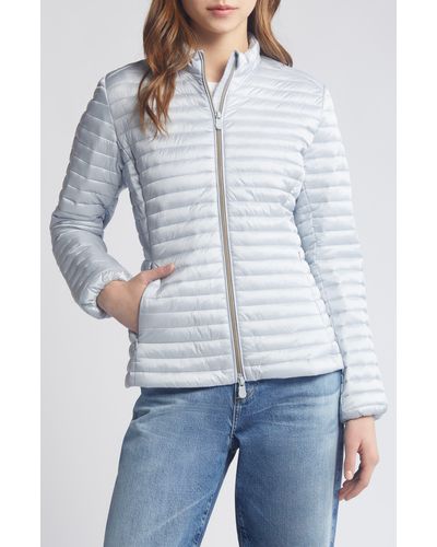 Save The Duck Andreina Water Resistant Puffer Jacket - White