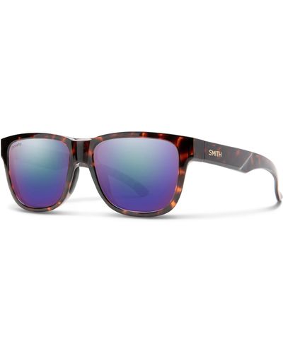 Smith Lowdown Slim 2 53mm Chromapoptm Polarized Square Sunglasses - Blue