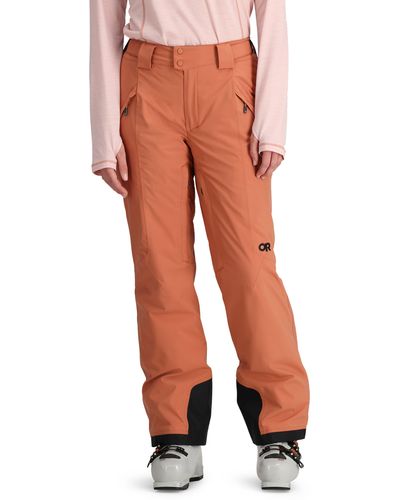 Outdoor Research Womens Snowcrew Pants - Orange
