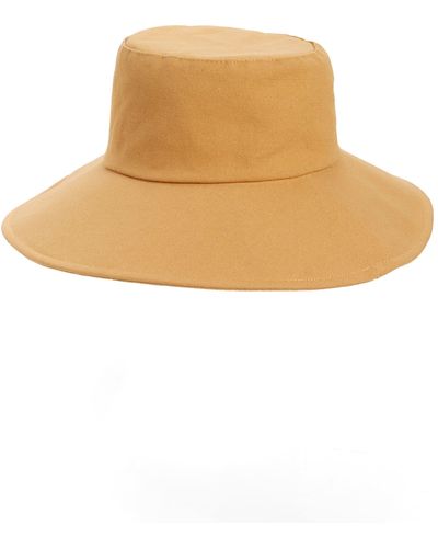 Nordstrom Cotton Canvas Bucket Hat - Natural