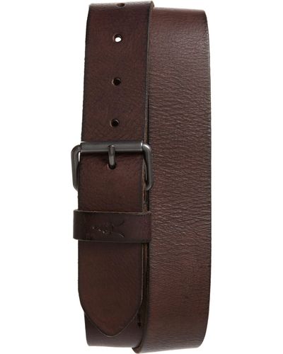 AllSaints Leather Belt - Brown