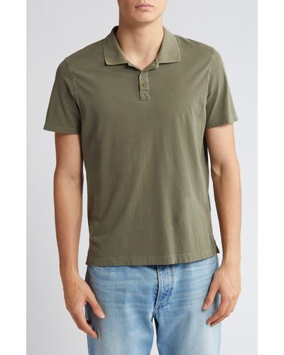 ATM Jersey Cotton Polo Shirt - Green