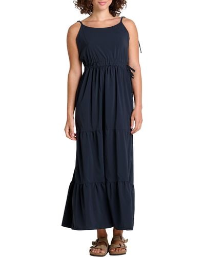 Toad & Co. Sunkissed Tiered Maxi Sundress - Blue