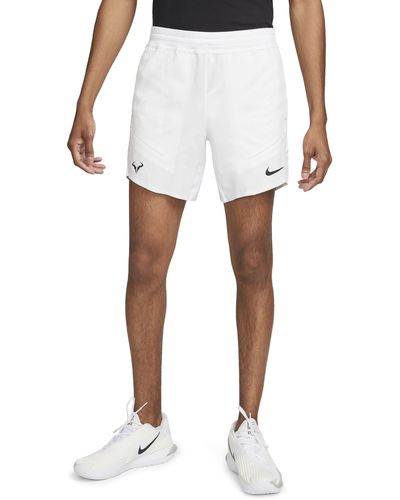 Nike Dri-fit Adv Rafa Tennis Shorts - White