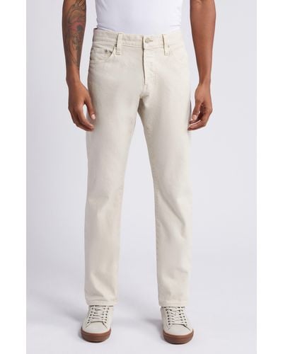 AG Jeans Tellis Modern Slim Twill Pants - White