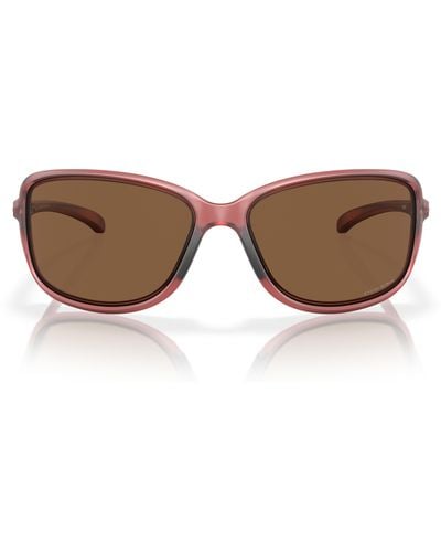 Oakley Cohort 62mm Prizm Oversize Rectangular Sunglasses - Brown