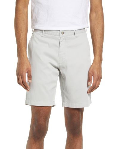 Peter Millar Bedford Stretch Twill Shorts - White