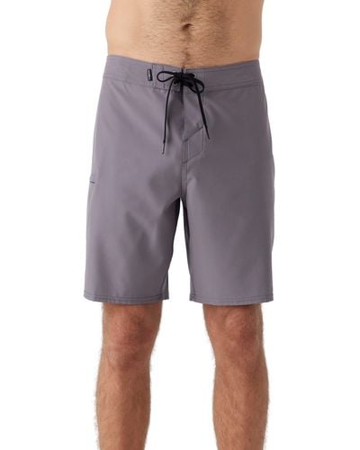 O'neill Sportswear Hyperfreak Heat Board Shorts - Gray