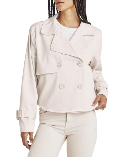 Splendid Portia Double Breasted Jacket - White