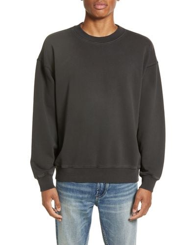 Elwood Core Oversize Crewneck Sweatshirt - Black