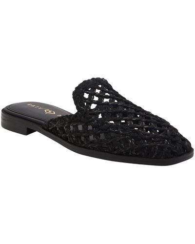 Katy Perry The Woven Mule - Black