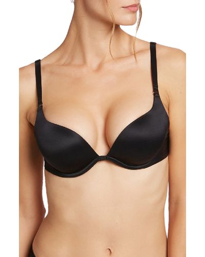 Wolford Sheer Touch Underwire Push-up Demi Bra - Black