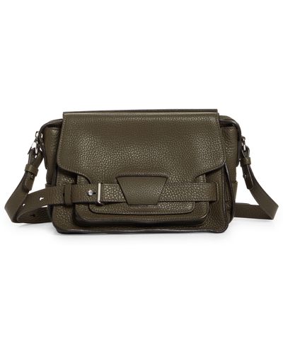 Proenza Schouler Beacon Leather Shoulder Bag - Green