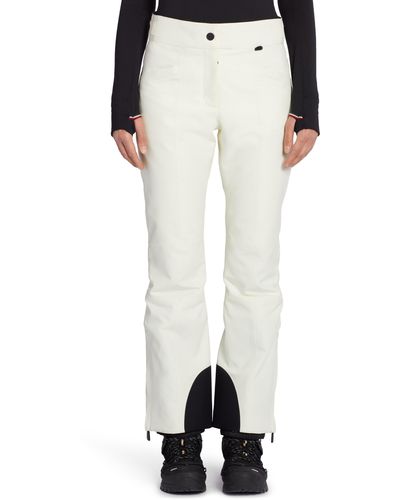 3 MONCLER GRENOBLE Gore-tex® Water Resistant Ski Pants - White