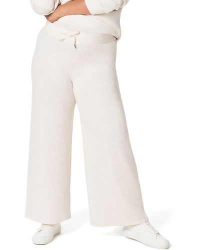 Spanx Spanx Air Essentials Wide Leg Crop Pants - White