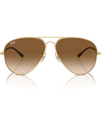 Ray-Ban Old Aviator 62mm Oversize Sunglasses - Multicolor