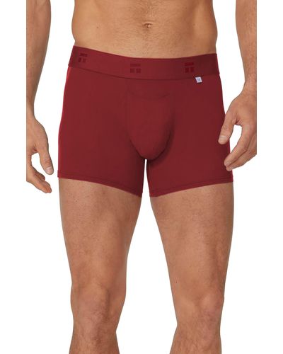 Tommy John Air 4-inch Boxer Briefs - Red