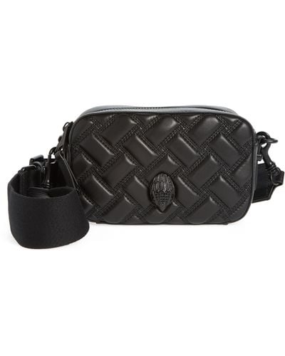 Kurt Geiger Kensington Small Leather Camera Bag - Black