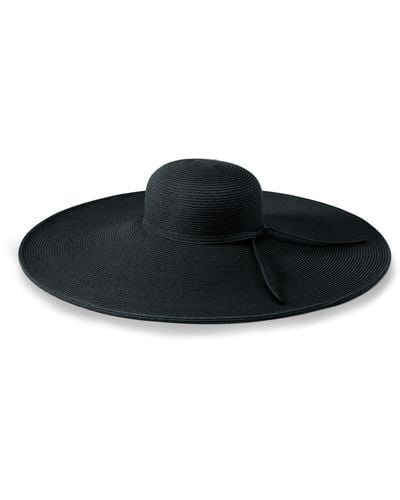 San Diego Hat Ultrabraid Xl Brim Straw Sun Hat - Black