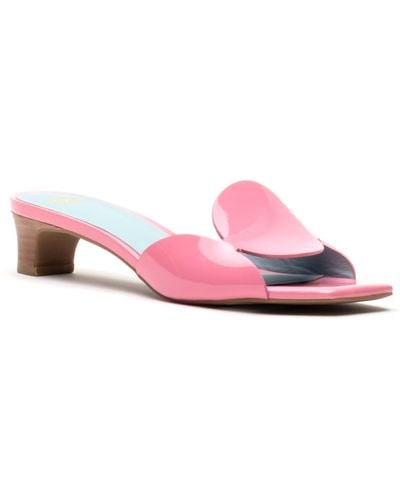 Frances Valentine Sandy Slide Sandal - Pink