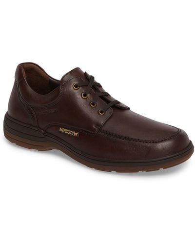 Mephisto Douk Hydroprotect Waterproof Moc Toe Derby - Brown