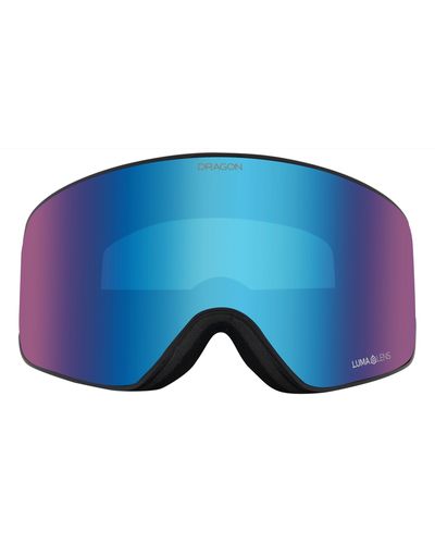 Dragon Nfx Mag Otg 61mm Snow goggles With Bonus Lens - Blue