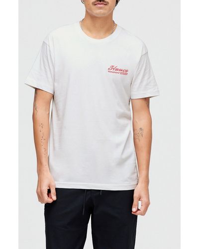 Stance Surfer Boy Cotton Graphic T-shirt - White